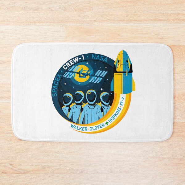 Item preview, NASA SpaceX Crew-1 Resilience Mission Patch designed and sold by CharlieDesings.
