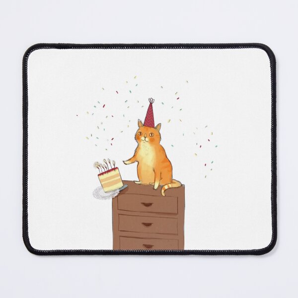 Item preview, Funny Birthday Cat designed and sold by SnorkleSupply.