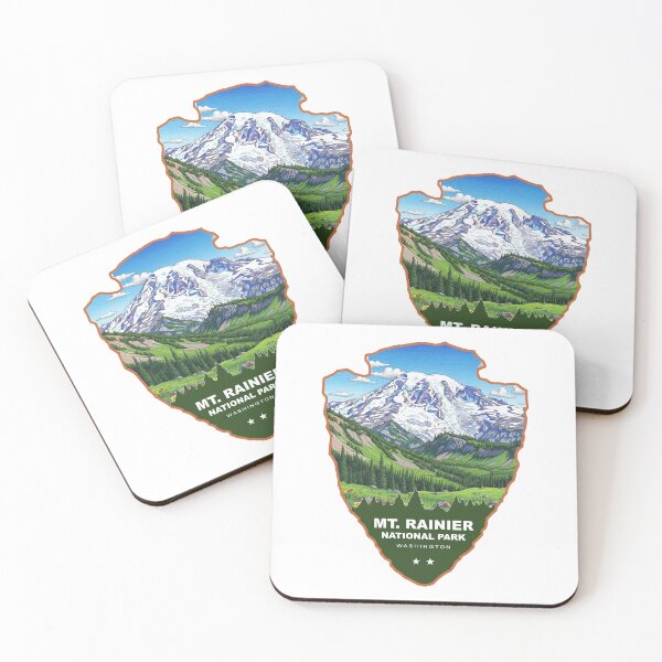 Item preview, Mt. Rainier National Park Arrowhead designed and sold by Esskay Designs.