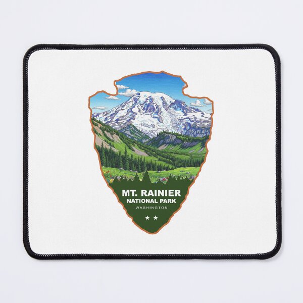 Item preview, Mt. Rainier National Park Arrowhead designed and sold by Esskay Designs.