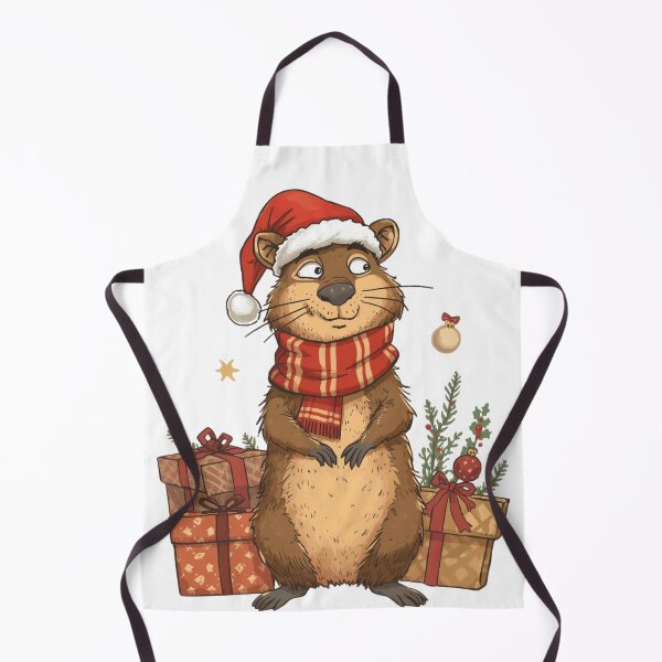 Item preview, Hyrax Christmas happy to receive gifts designed and sold by Dedokris.