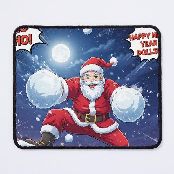 Item preview, Santa Claus in playful mood designed and sold by AlphaPrint2410.