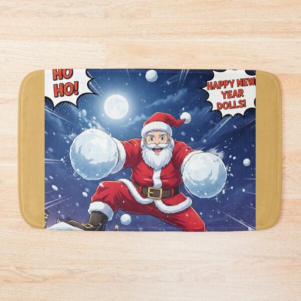 Item preview, Santa Claus in playful mood designed and sold by AlphaPrint2410.