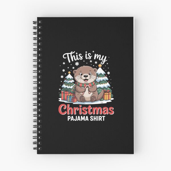 Item preview, This is My Christmas Pajama Sea Otter Xmas PJs  designed and sold by BeetleMalon.