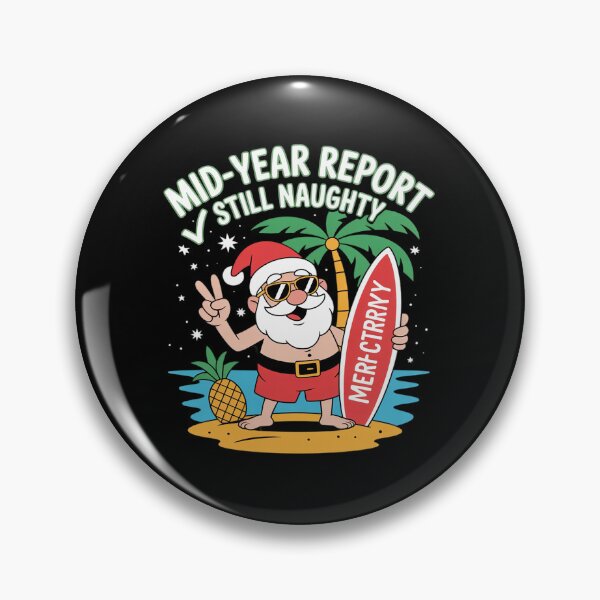 Item preview, Funny Christmas In July Mid Year Report Still Naughty Santa3  designed and sold by RsFilsingerArt.