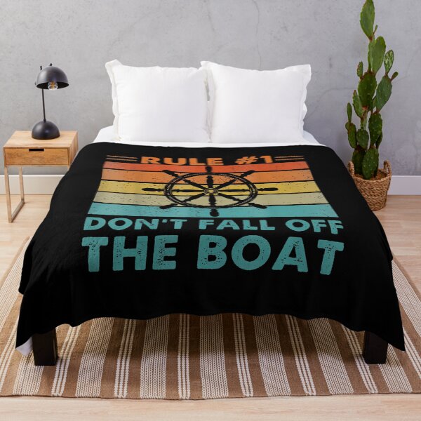 Item preview, Rule 1 Don'T Fall Off The Boat - Funny Cruise Ship Vacation designed and sold by PatriciaKelsey.