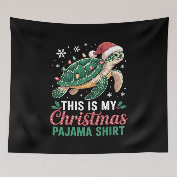 Item preview, This Is My Christmas Pajama Sea Turtle Christmas  designed and sold by BeetleMalon.