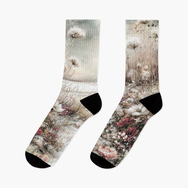 Item preview,  Floral pattern. Winter landscape. designed and sold by MagelliShop.