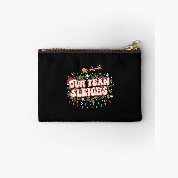 Item preview, Our Team Sleighs Festive Lights Fun Holiday  designed and sold by clarabersetart.