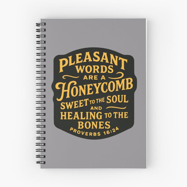 Item preview, Proverbs 16:24 Pleasant Words Are A Honeycomb Sweet To The Soul designed and sold by plushism.