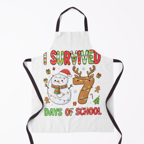 Item preview, Survived Sixty Seven Days School Festive Snowman designed and sold by clarabersetart.