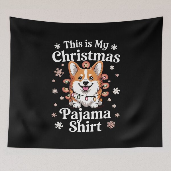 Item preview, This Is My Christmas Pajama Tricolor Corgi Pjs Xmas  designed and sold by PowAcademy.