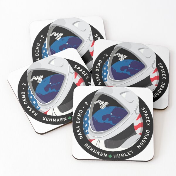 Item preview, NASA SpaceX Demo-2 Crew Launch Mission Patch designed and sold by CharlieDesings.
