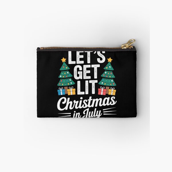 Item preview, Christmas In July Lets Get Lit Funny Xmas Women Men Kids  designed and sold by VerseFarm.