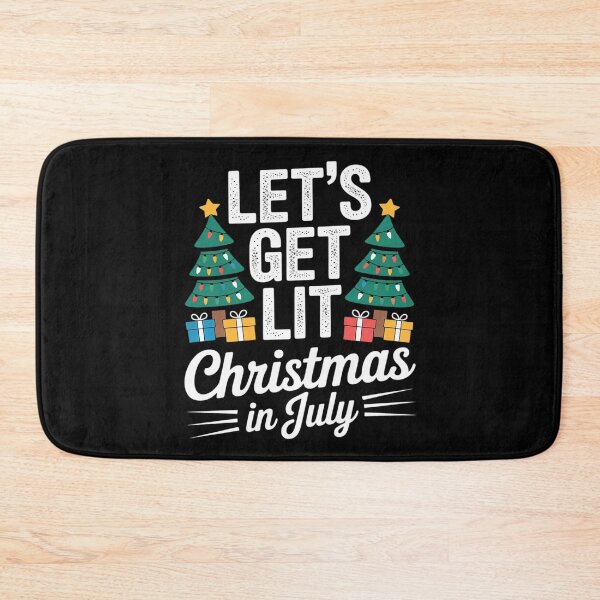 Item preview, Christmas In July Lets Get Lit Funny Xmas Women Men Kids  designed and sold by VerseFarm.