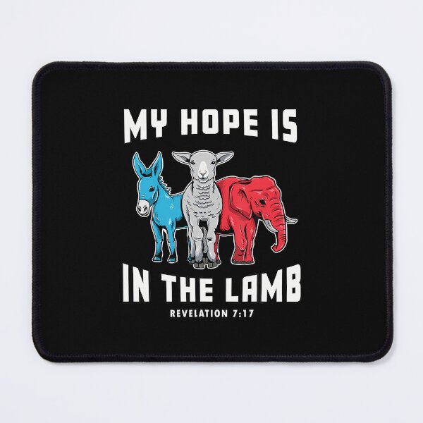 Item preview, Christian Scripture Bible Verse My Hope Is In Lamb Jesus designed and sold by PatriciaKelsey.