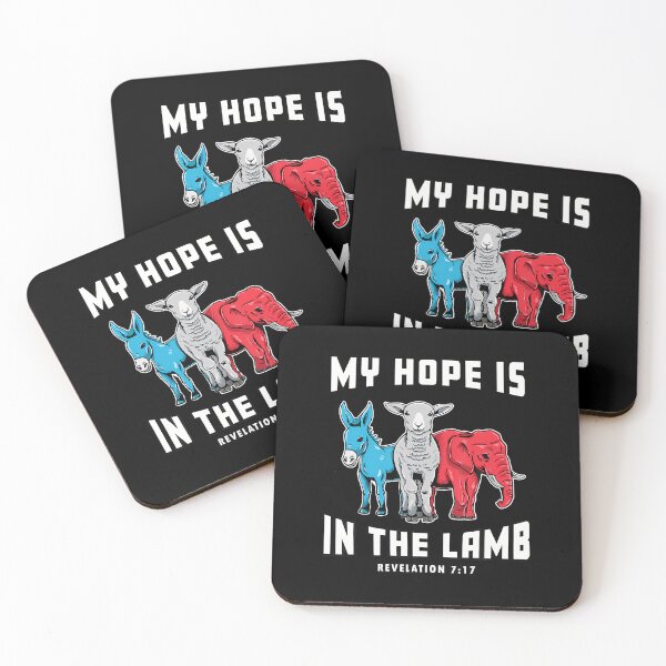 Item preview, Christian Scripture Bible Verse My Hope Is In Lamb Jesus designed and sold by PatriciaKelsey.
