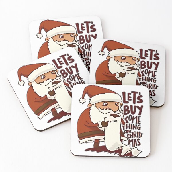 Item preview, Cute Santa Buy List – Let’s Buy Something for Christmas T-Shirt designed and sold by The-Daily-Drape.