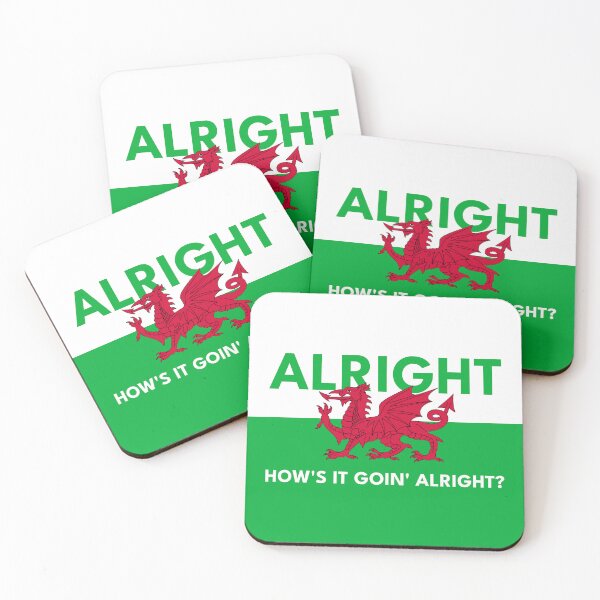 Item preview, Welsh Vibes – Alright How’s It Goin’? (Red Dragon Edition) designed and sold by Designs by Jesabee.