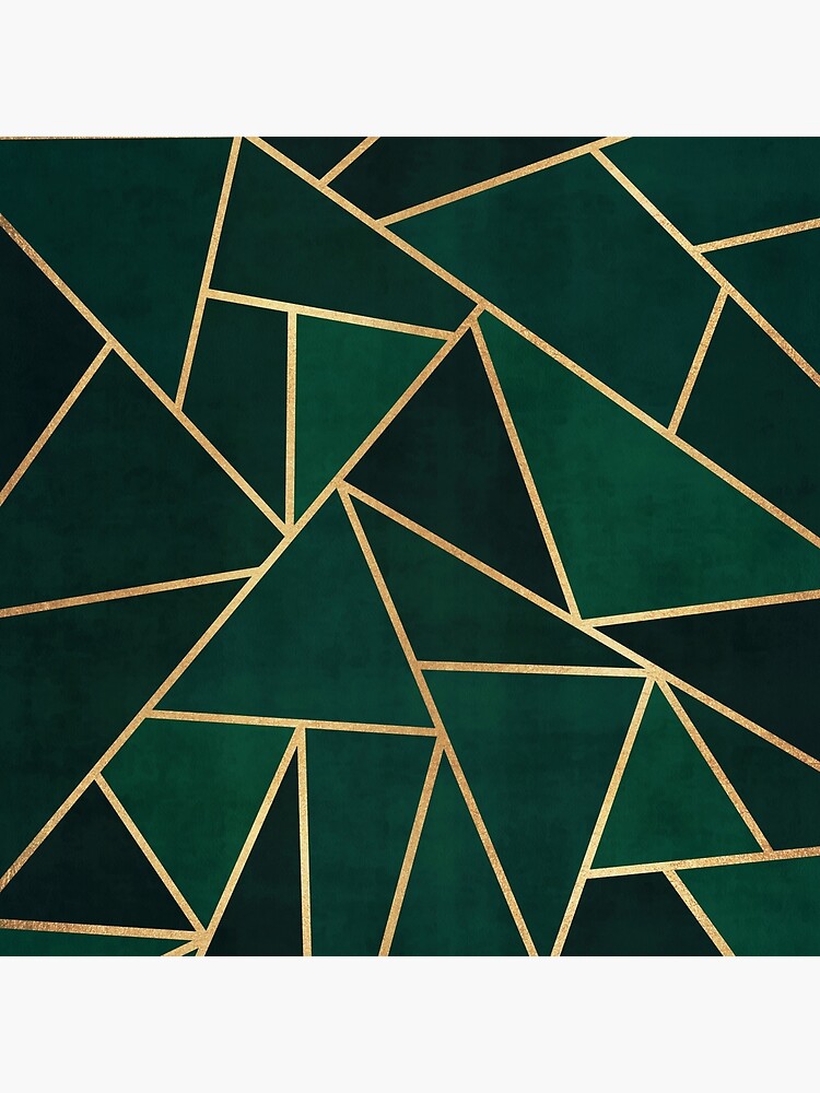 Green & Gold Pattern by banginT