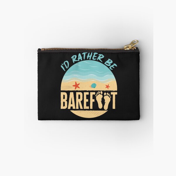 Item preview, I'd Rather Be Barefoot Sand Beach Grounding Earthing designed and sold by jaygo.