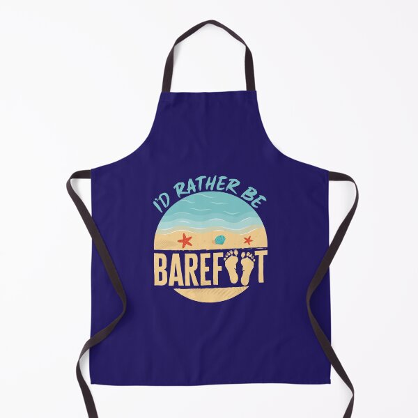 Item preview, I'd Rather Be Barefoot Sand Beach Grounding Earthing designed and sold by jaygo.
