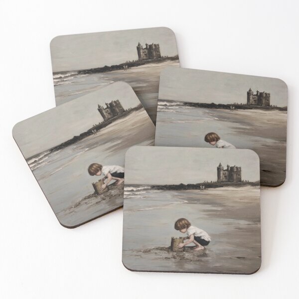 Item preview, Child Building Sandcastle by the Beach designed and sold by lautir.