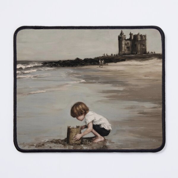 Item preview, Child Building Sandcastle by the Beach designed and sold by lautir.