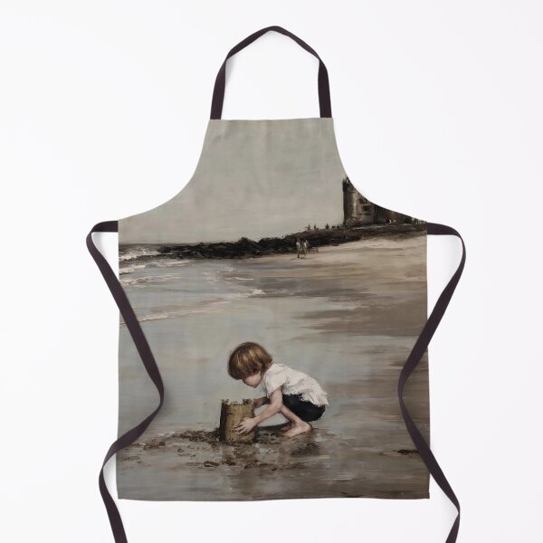 Item preview, Child Building Sandcastle by the Beach designed and sold by lautir.
