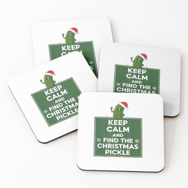 Item preview, Keep Calm and Find the Christmas Pickle Vintage Tee - Festive Holiday Humor designed and sold by ZyxDes.