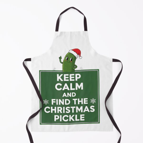 Item preview, Keep Calm and Find the Christmas Pickle Vintage Tee - Festive Holiday Humor designed and sold by ZyxDes.