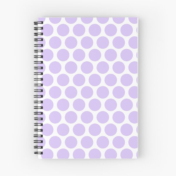 Item preview, Lilac Polka Dots Print Light Purple Dot Design designed and sold by bestggraphico.