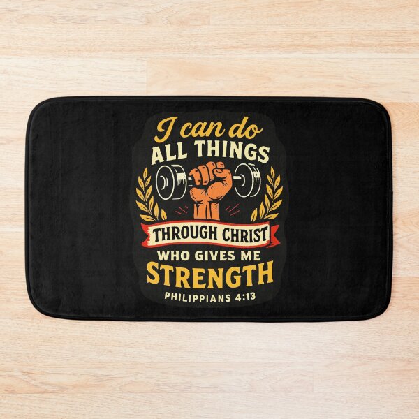 Item preview, Philippians 4:13 I can do all things through Christ who gives me strength designed and sold by plushism.