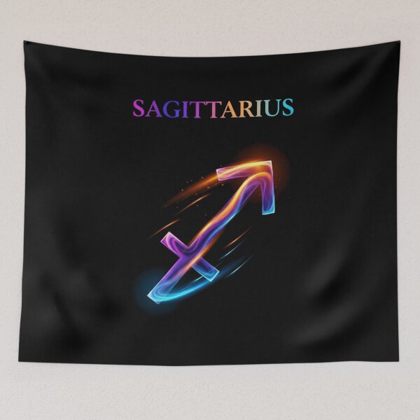 Item preview, Cosmic Sagittarius Arrow Glow designed and sold by ZodiacWonders.