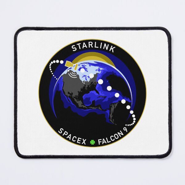 Item preview, SpaceX Starlink Satellite Constellation Launch Patch designed and sold by CharlieDesings.