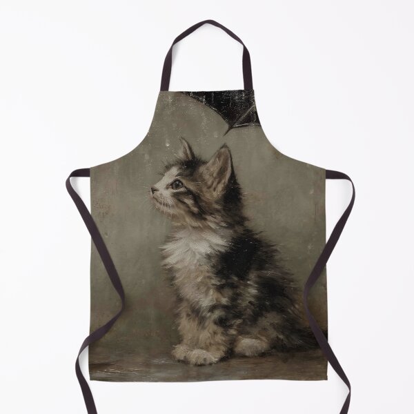 Item preview, Kitten Sheltered by Umbrella designed and sold by lautir.
