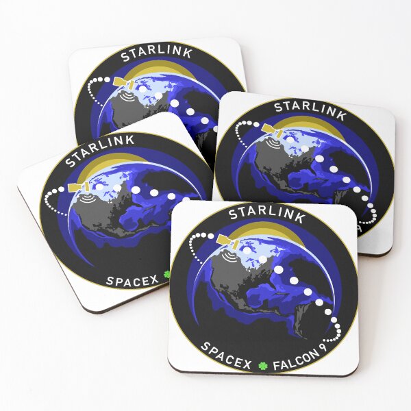 Item preview, SpaceX Starlink Satellite Constellation Launch Patch designed and sold by CharlieDesings.