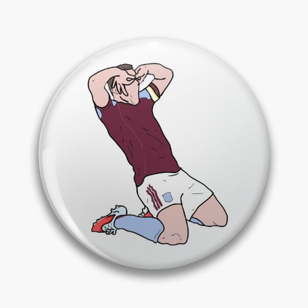 Item preview, Super John McGinn - Sliding Celebration - Villa Fan Gifts designed and sold by Melty Shirts.