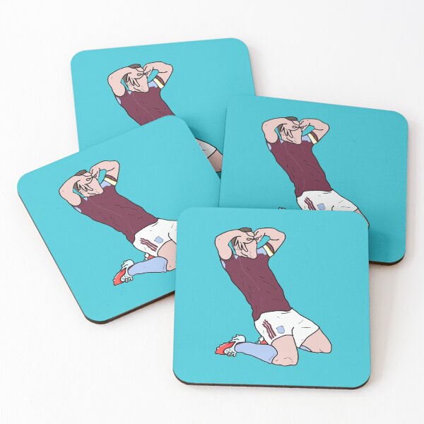Item preview, Super John McGinn - Sliding Celebration - Villa Fan Gifts designed and sold by Melty Shirts.
