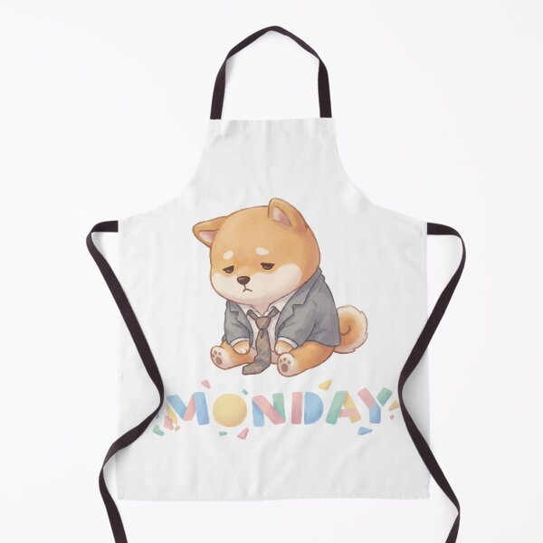 Item preview, Monday Mood, The Shiba Salaryman's Despair designed and sold by Cute-Ur-Day.