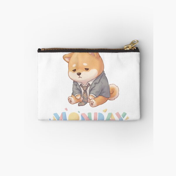 Item preview, Monday Mood, The Shiba Salaryman's Despair designed and sold by Cute-Ur-Day.