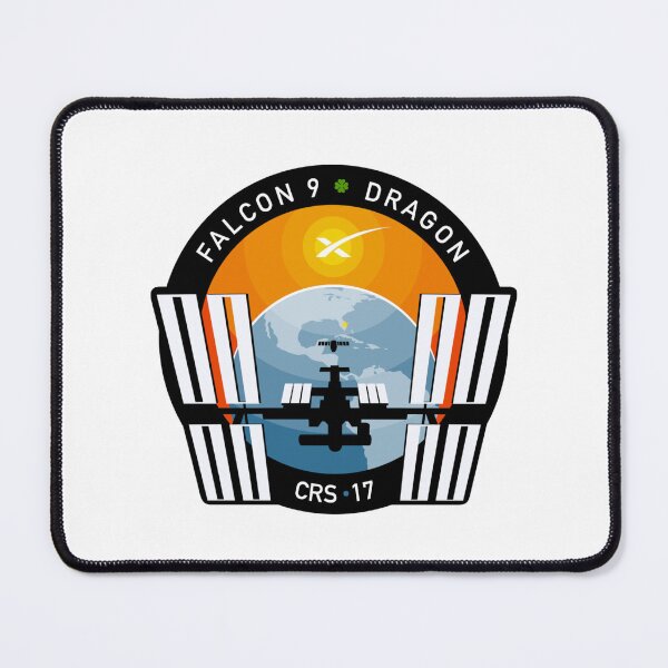 Item preview, SpaceX CRS-17 Cargo Resupply Mission Patch designed and sold by CharlieDesings.