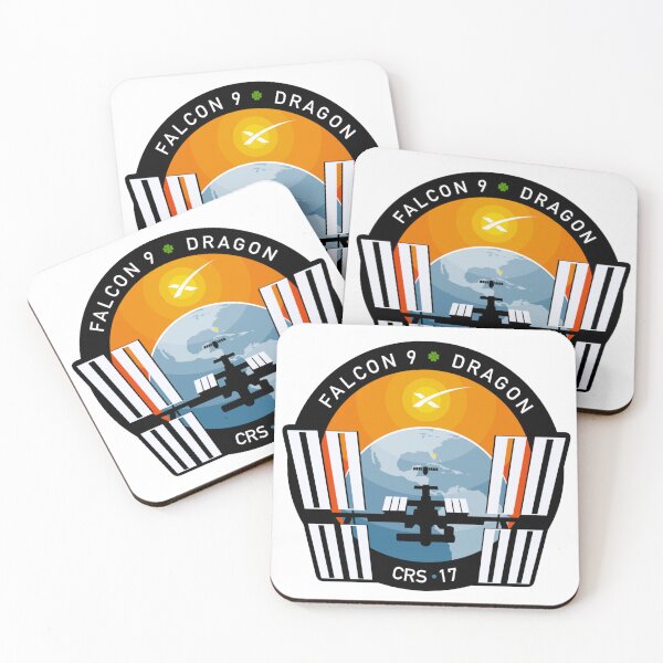 Item preview, SpaceX CRS-17 Cargo Resupply Mission Patch designed and sold by CharlieDesings.