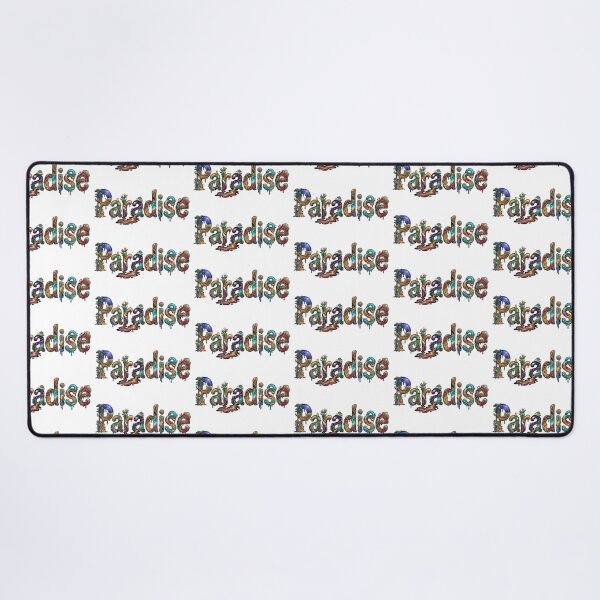 Item preview, Surreal Reflection of Paradise: Melting Cosmic "Paradise" Typography designed and sold by hello-ib.