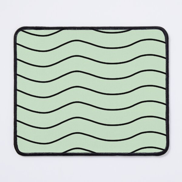 Item preview, Sage Green Wavy Line Pattern – Minimalist Abstract Modern Design designed and sold by MDKey DESIGN.