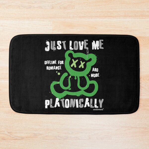 Item preview, Just Love Me Platonically - Aromantic Design designed and sold by outandworn.