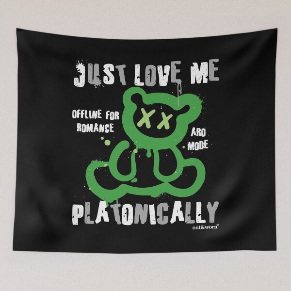 Item preview, Just Love Me Platonically - Aromantic Design designed and sold by outandworn.