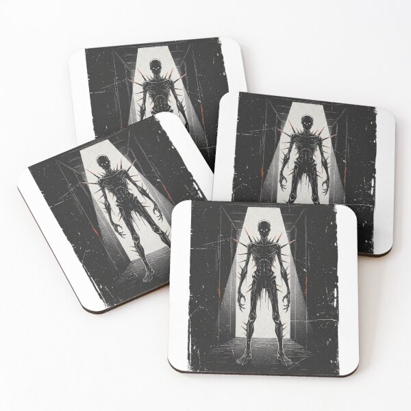 Item preview, Corridor Spectre - Vintage Cinematic Horror Tee designed and sold by Nomuradi.