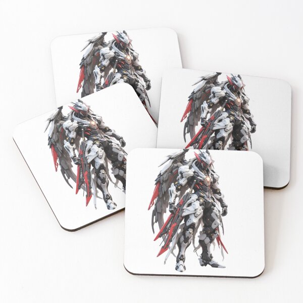 Item preview, Aether Valor – Futuristic Angelic Mecha Warrior designed and sold by Dyan4.