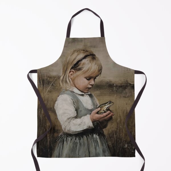 Item preview, Girl Holding a Frog designed and sold by lautir.